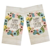 Easter Kitchen Towels Set Cotton Easter Dish Towels Easter Hand Towels 15 x 26 2 Pack