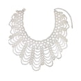 thumbnail image 1 of Collar de perlas de pétalos, accesorios de vestir para cuello., 1 of 5