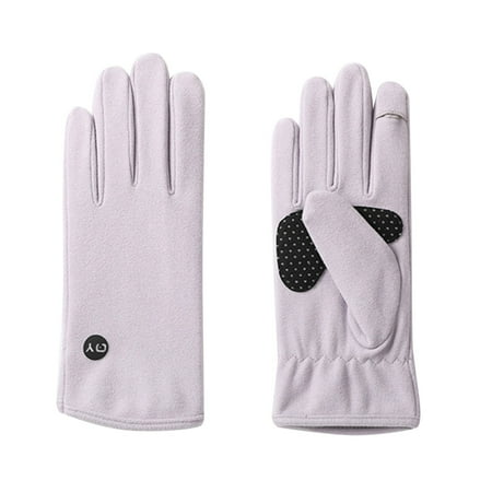 

Sanitation Gloves Work Gloves Small Men V Glove Rubber Gloves for Women Kitchen Gloves Small Develvet Warm Clamshell Screen Gloves Disposable Work Gloves for Men Late Gloves Thick Clear Gloves Medium