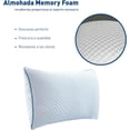 thumbnail image 2 of Almohada Memory Foam Bluelander, Moldeable, Hipoalergénica y Antibacterial, 2 of 5
