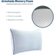 thumbnail image 2 of Almohada Memory Foam Bluelander, Moldeable, Hipoalergénica y Antibacterial, 2 of 5