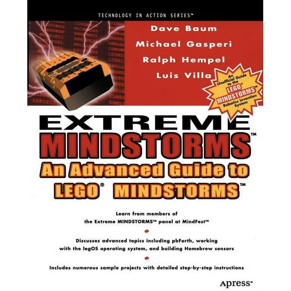 Extreme Mindstorms: An Advanced Guide to Lego Mindstorms, (Paperback)