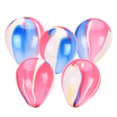 thumbnail image 4 of Globo, 100 globos de colores mezclados, globos de mármol, compactos y ligeros, 4 of 8