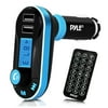 Bluetooth FM Transmitter, Wireless Vehicle Audio Streaming Receiver, Hands-Free Car Charger Kit, Digital LED Display, MP3/USB/SD Slot. (PBT92),.., By Pyle