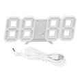 thumbnail image 2 of LED Wall Clock,Digital Wall Clock Modern Digital Wall Clock Digital Clock Sturdy Construction, 2 of 14