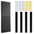 thumbnail image 1 of KFFKFF Gym Wall Padding, 60 x 20 x 2 inch Tear-Resistant Wall Mat, Removable 2" Thick Foam High Density Basketball Court Wall-Mounted Padding, 1 of 9