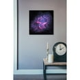 thumbnail image 5 of Epic Graffiti  "Abell 370" Hubble Space Telescope Giclee Canvas Wall Art - Yellow 26" x 26", 5 of 5