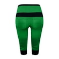 thumbnail image 4 of Yuyuzo Womens Capri Pants Plus Size Drawstring Stretch Athletic Color Block Sweatpants with Pockets, 4 of 4