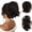 Brown, variant on Claw Clip Wavy Ponytail Hair Extensions for Women, Natural Human Hair Like Synthetic Hairpiece for Instant Volume Daily Styling(Black,20cm)