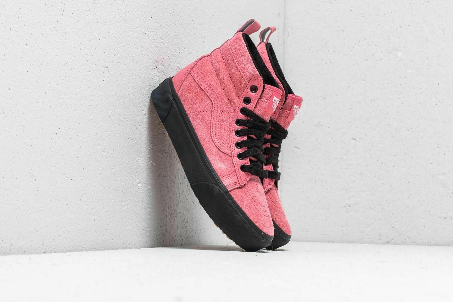 vans platform rose