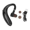 thumbnail image 1 of Auriculares con gancho para la oreja, inalámbricos por Bluetooth, auriculares manos libres con cancelación de ruido y micrófono para ejercicio, color negro, 1 of 5