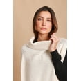 thumbnail image 5 of Allergy-Free Women's Turtleneck Overlay (Size: S/M | Color: Natural), 5 of 6