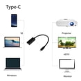 thumbnail image 1 of Cable adaptador USB C tipo C a HDMI HDTV para Macbook Air de 12 pulgadas, 1 of 5