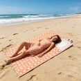 thumbnail image 5 of Lksixu 2 in 1 Convertible Beach Towel & Backpack, Vintage Turkish Microfiber Beach Towel with Inner Zip Pocket, Sand Free Quick Dry Bath Towel, Packable Beach Mat & Carry Bag for Pool Camping Travel, 5 of 7