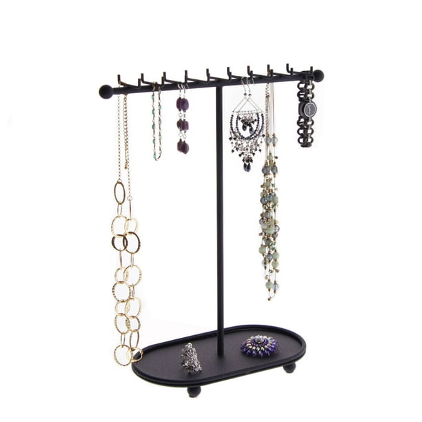 Angelynn's Jewelry Organizer Hanging Tall Large Necklace Display Case