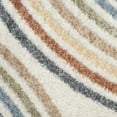 thumbnail image 2 of Nourison Astra Machine Washable Abstract Ivory/Multi 5'3" x 7' Area Rug, (5x7), 2 of 9