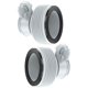 thumbnail image 1 of Adaptador de manguera tipo B para bombas, paquete de 2, adaptador de manguera de piscina para accesorios de 1,5 y 1,25, 1 of 5