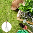 thumbnail image 3 of FONDOTIN Stainless Steel Hand Rake with Claws for Garden, Beach, and Outdoor Use - Lightweight, Easy to Handle Tool, 3 of 7