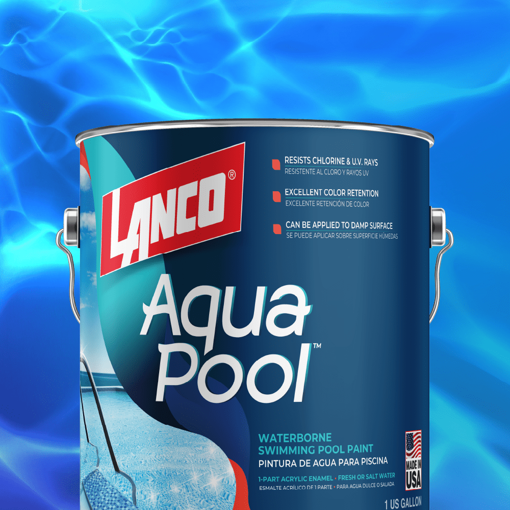 Lanco Aqua Pool White Finish, 1 Gallon