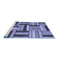 thumbnail image 2 of Ahgly Company Machine Washable Indoor Rectangle Abstract Blue Modern Area Rugs, 5' x 8', 2 of 4