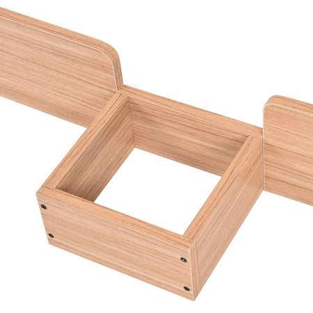 Set Of 6 Floating Wall Mounted Shelves Display Storage Home Decor