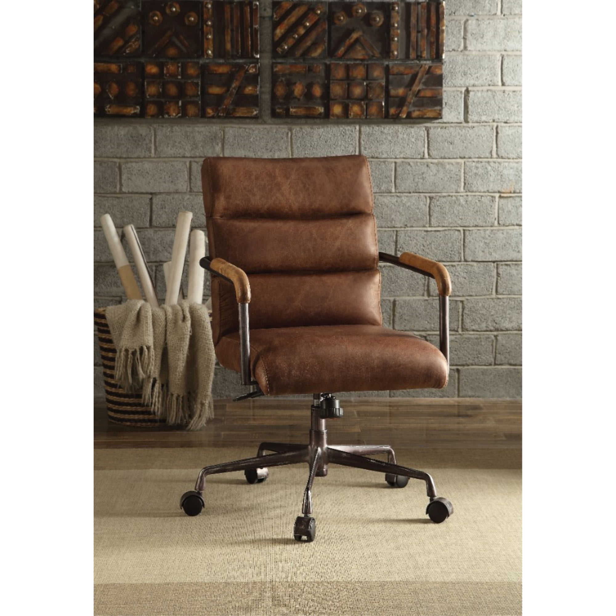 metal amp leather executive office product