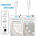 thumbnail image 4 of LED Vanity Mirror Lights with 14 Dimmable Bulbs,10 Brightness Levels Adjustable,for Makeup Desk Bath, 4 of 5