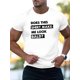 thumbnail image 1 of Vibrant Print, Stylish Men's Graphic Tee - Short Sleeve, Crew Neck, Summer Casual Top with Unique Letter Print Design, Bottoming Shirts, Teenagers, Versatile Tops, 1 of 5