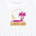 thumbnail image 4 of Inktastic Cancun Mexico Sunset Girls Baby Dress, 4 of 5