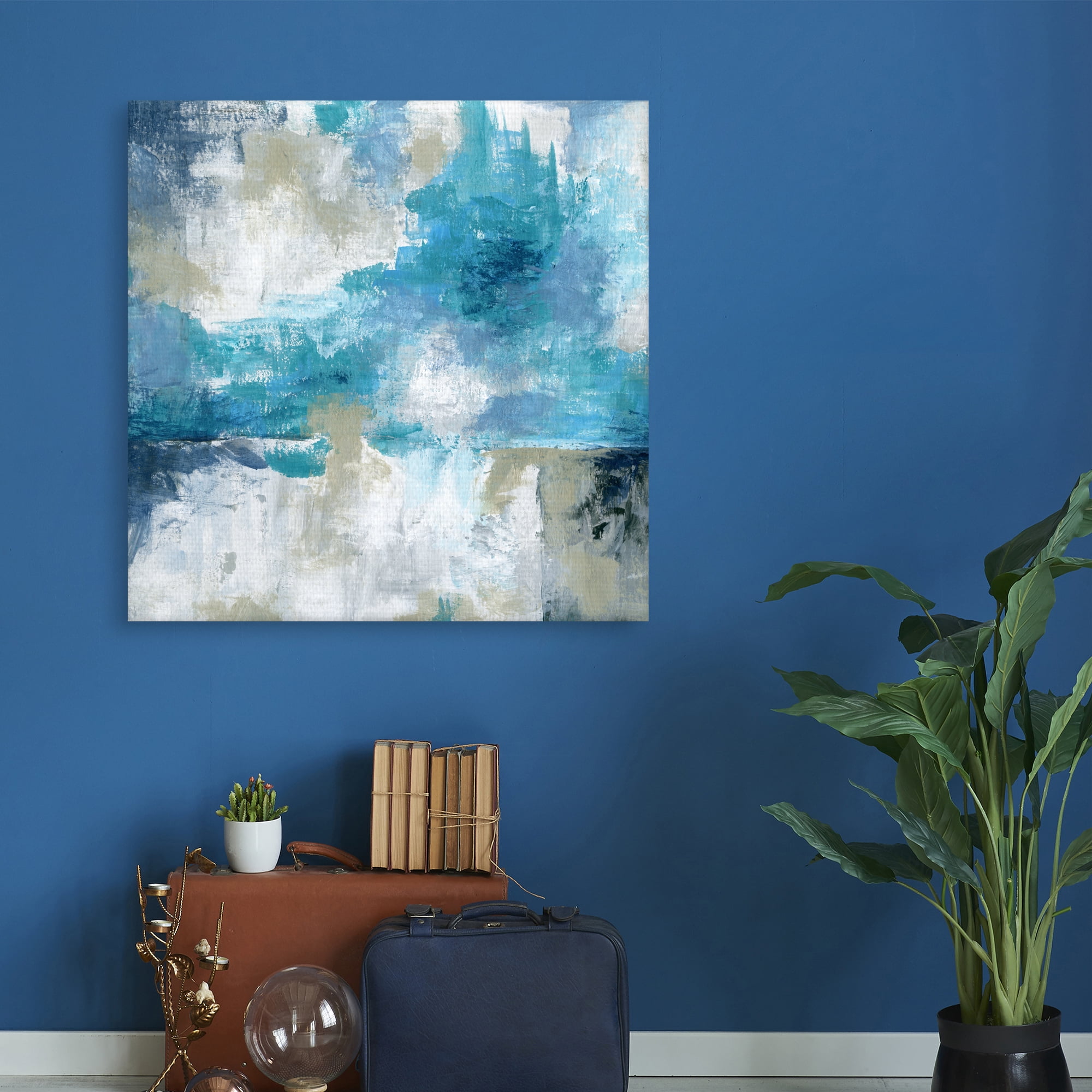 By the Sea by Katrina Craven Canvas Art Print