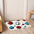 thumbnail image 6 of Football Non-Slip Polyester Floor Carpet Door Rugs - Machine Washable Kitchen Rug, 6 of 6
