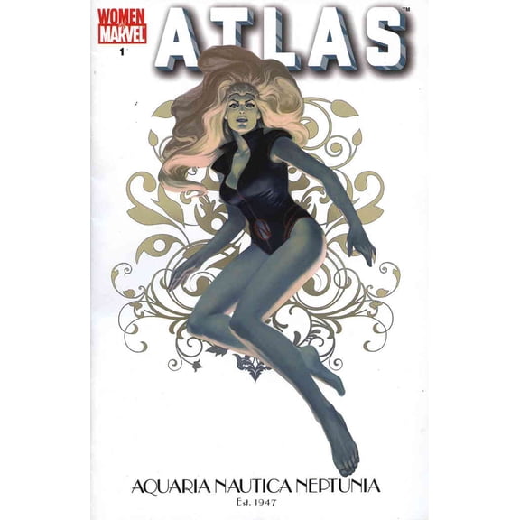Atlas (Marvel) #1B VF ; Marvel Comic Book