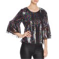 thumbnail image 1 of Le Gali Blouse Chandail à Paillettes Janella pour Femmes, Multicolore, Moyen, 1 of 1