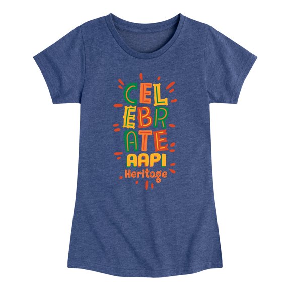 Instant Message - Celebrate AAPI Heritage - Toddler And Youth Girls Short Sleeve Graphic T-Shirt