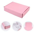 thumbnail image 3 of juego de cajas de regalo de papel para aviones pequeños, caja de embalaje de cartón corrugado, 3 of 6
