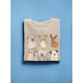 thumbnail image 3 of Doggos And Puppers I Sweatshirt Women -June Erica Vess Designs, Female XX-Large, 3 of 4