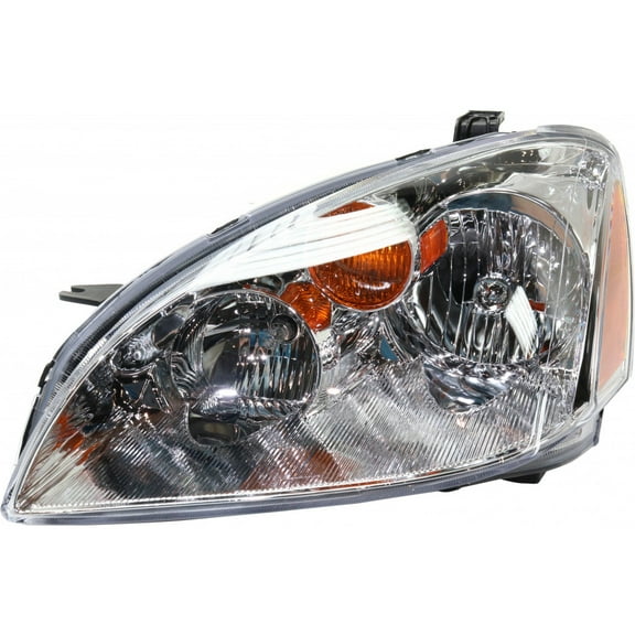 Headlight Compatible With 2002-2004 Nissan Altima Left Driver Halogen With bulb(s)