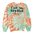 thumbnail image 2 of Elevenparis Mens Lanna Stylist Tie Dye Sweatshirt, Multicoloured, Large, 2 of 2