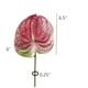 thumbnail image 5 of 3 Flores de Anturio Artificiales de 22.8 Pulgadas para DecoracióN del Hogar, Ramo y Hojas y DecoracióN de Boda Nupcial (Rosa), 5 of 5