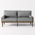 thumbnail image 3 of Zinus Denzel 68 inch 3 Seat Bamboo Sofa, 3 of 9