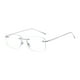 thumbnail image 1 of Gafas Sin Marco Ultraligeras Sin Montura Elegantes Para Hombres Y Mujeres, Gafas Versátiles De Plata, 1 of 8
