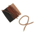 thumbnail image 3 of (3 pack) Scunci Basic Ponytailers Hair Bands With Gold Tip, 3 of 5