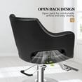 thumbnail image 5 of UBesGoo Hydraulic Barber Chair, Adjustable Height, Swivel Styling Chair for Salon & Home, Black, 5 of 9