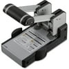 CARL 100-Sheet Heavy-Duty XHC-2100 Two-Hole Punch, 9/32" Holes, Blue/Gray