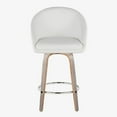 thumbnail image 6 of LumiSource Matisse Highback 26" Fixed-Height Counter Stool - Set of 2, 6 of 10