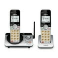 thumbnail image 1 of Remis à Neuf (Excellent) - VTech Téléphone Sans Fil à Portée Étendue 2 Combinés DECT 6.0 avec Répondeur, CS5229-2 (Argent/noir), 1 of 2