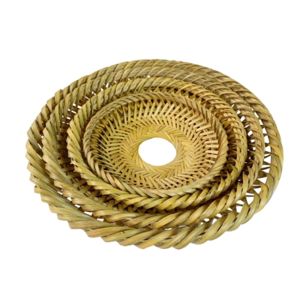 Mantel de mesa resistente al calor con soporte para platos tejido para decoración navideña de cocina y hogar. 4 piezas