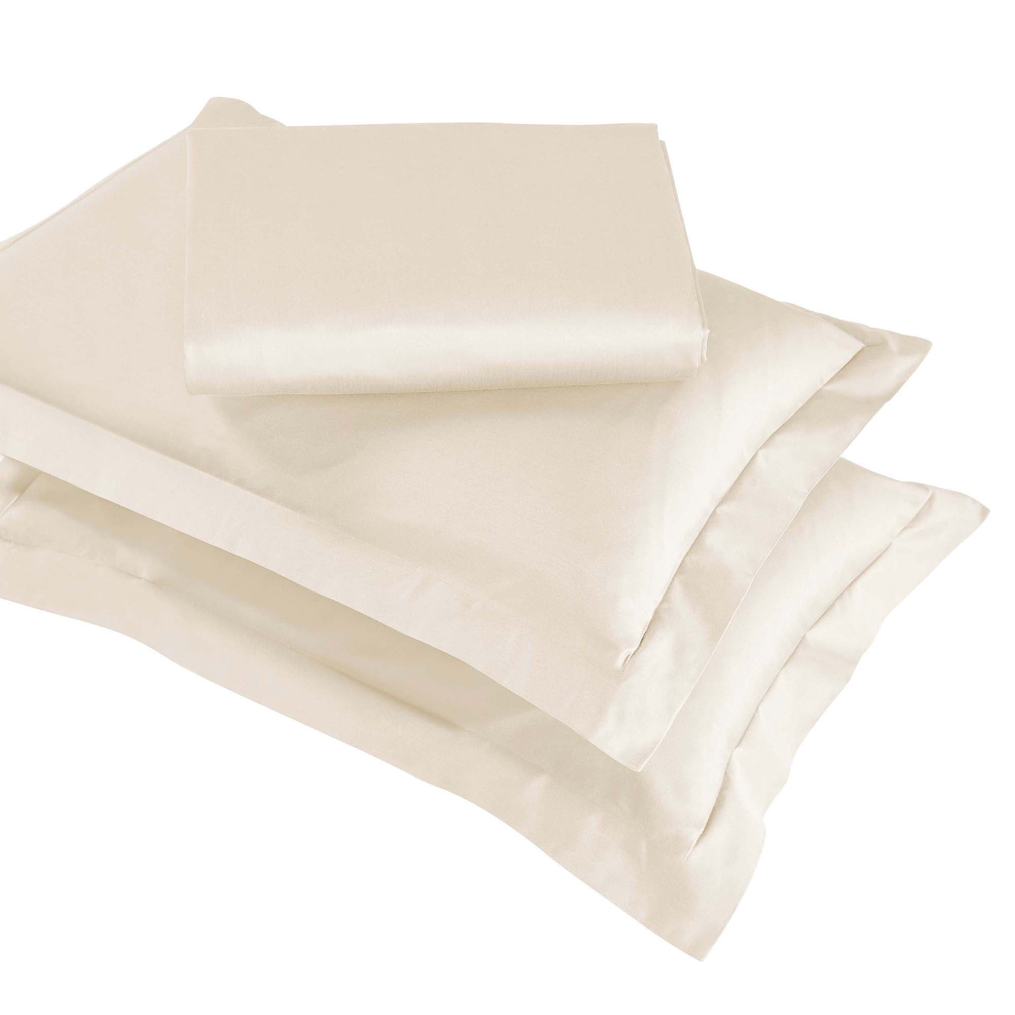 Superior Egyptian Cotton 850 Thread Count Duvet Cover Set, Full/Queen, Ivory