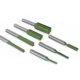 thumbnail image 4 of Brocas de enrutador rectas de 7 piezas Brillar avellanador de 6 mm con cortador de fresado de carburo verde, 4 of 5