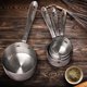 thumbnail image 4 of Juego combinado de taza y cuchara medidoras totalmente revestido de acero inoxidable, 4 of 8